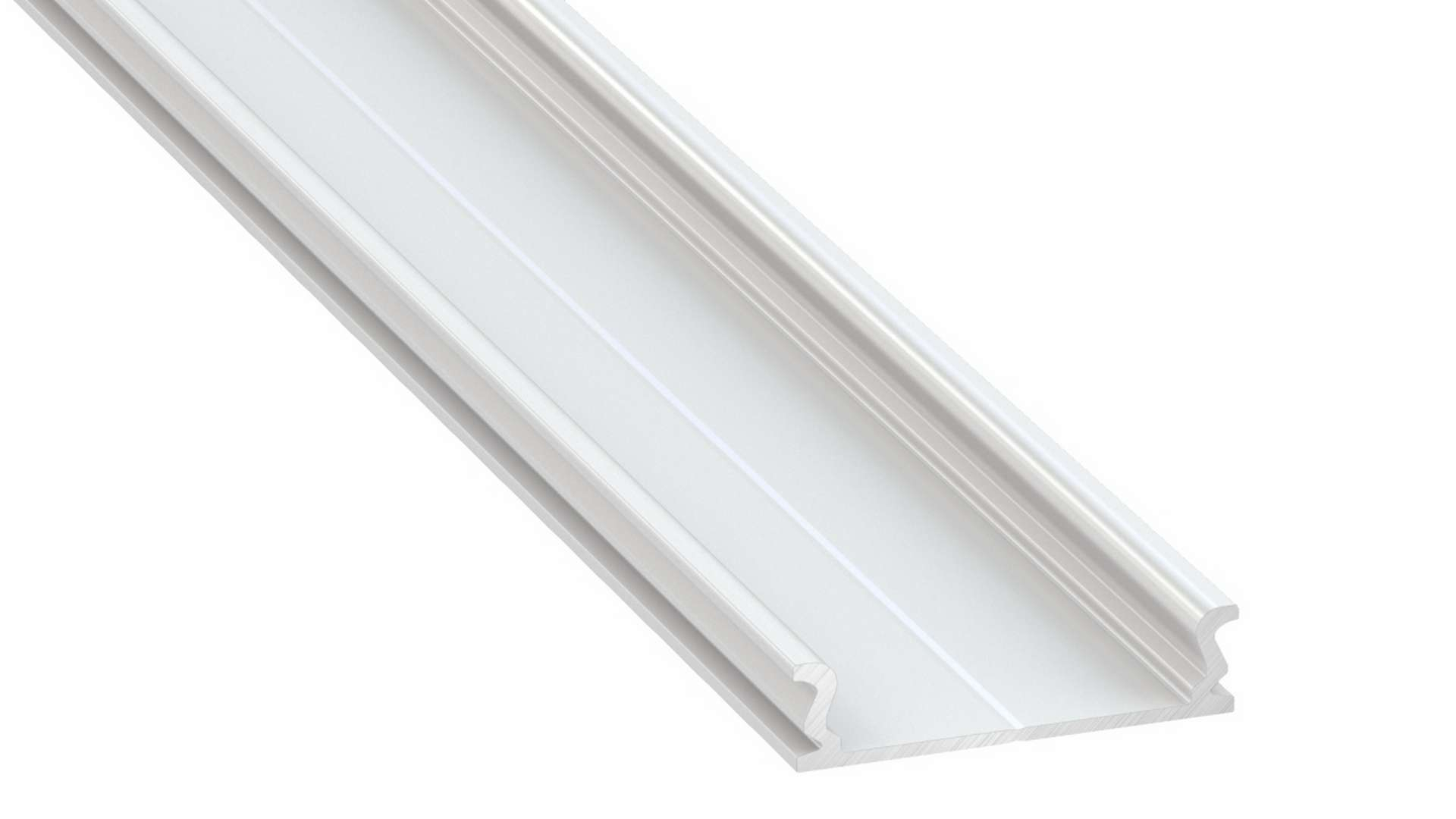Lumines profile type MODI lacquered white, 4,15 m